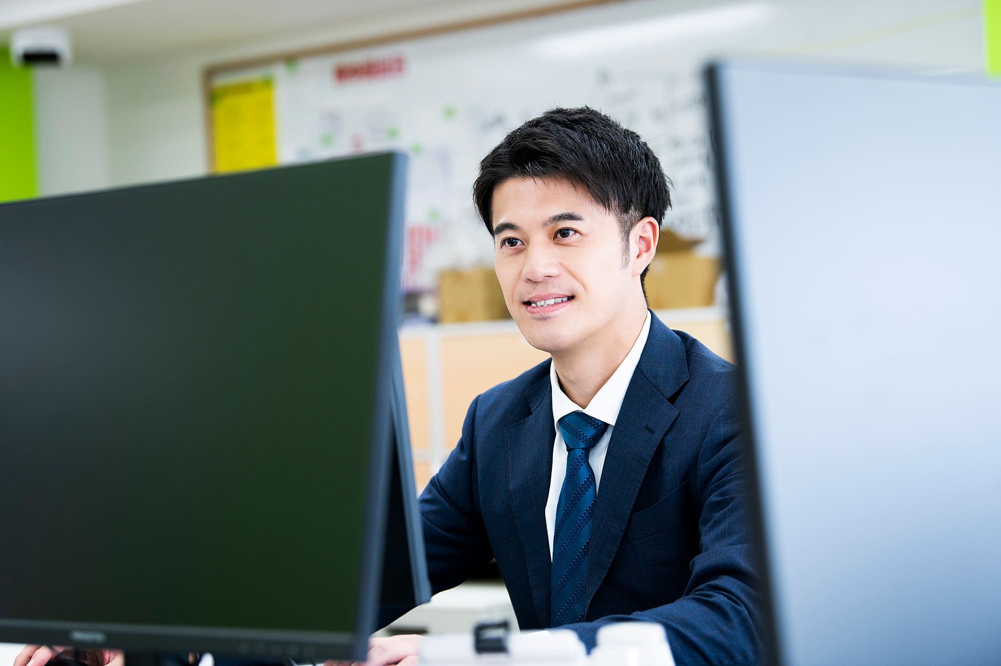 業務中の様子